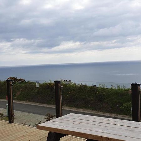 Sunset Sea View Chalet With Hot Tub Torpoint Exteriér fotografie