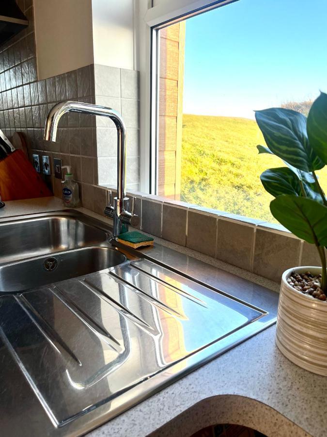 Sunset Sea View Chalet With Hot Tub Torpoint Exteriér fotografie